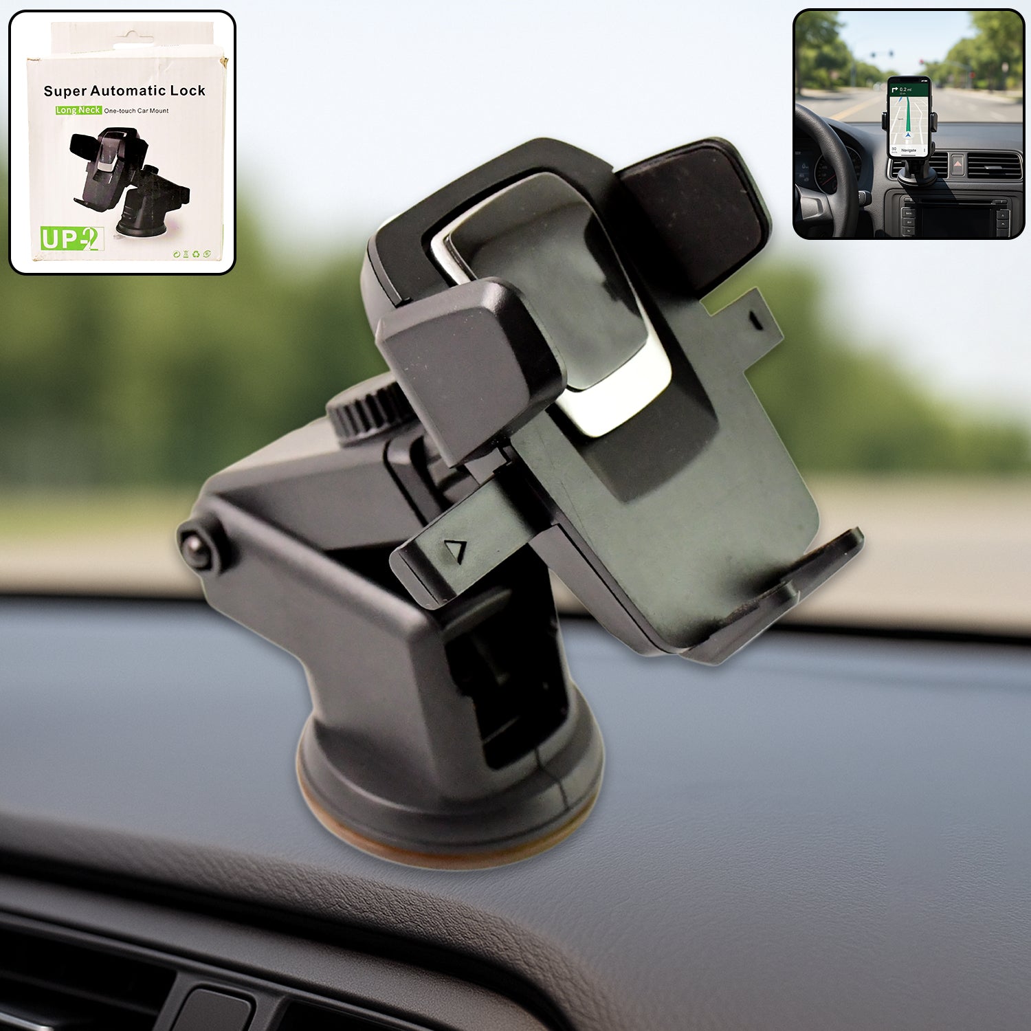 0283 Adjustable Car Mount (Multicolour)